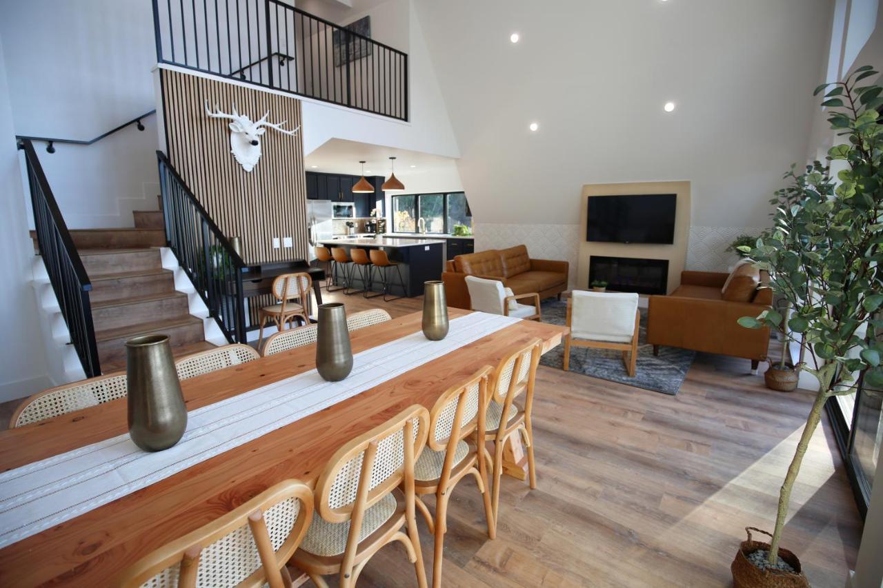 High End A-Frame - Hot Tub - Awesome Views - Yosemite - Electric Vehicle Friendly - Sleeps 10 Vila Oakhurst Exterior foto